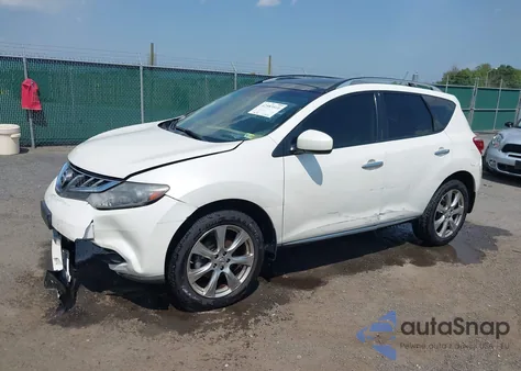 2012 Nissan Murano Le из США, поврежденный, VIN JN8AZ1MW2CW222155